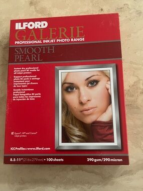 Ilford Galerie Smooth Pearl Photo Paper - professional inkjet photo range